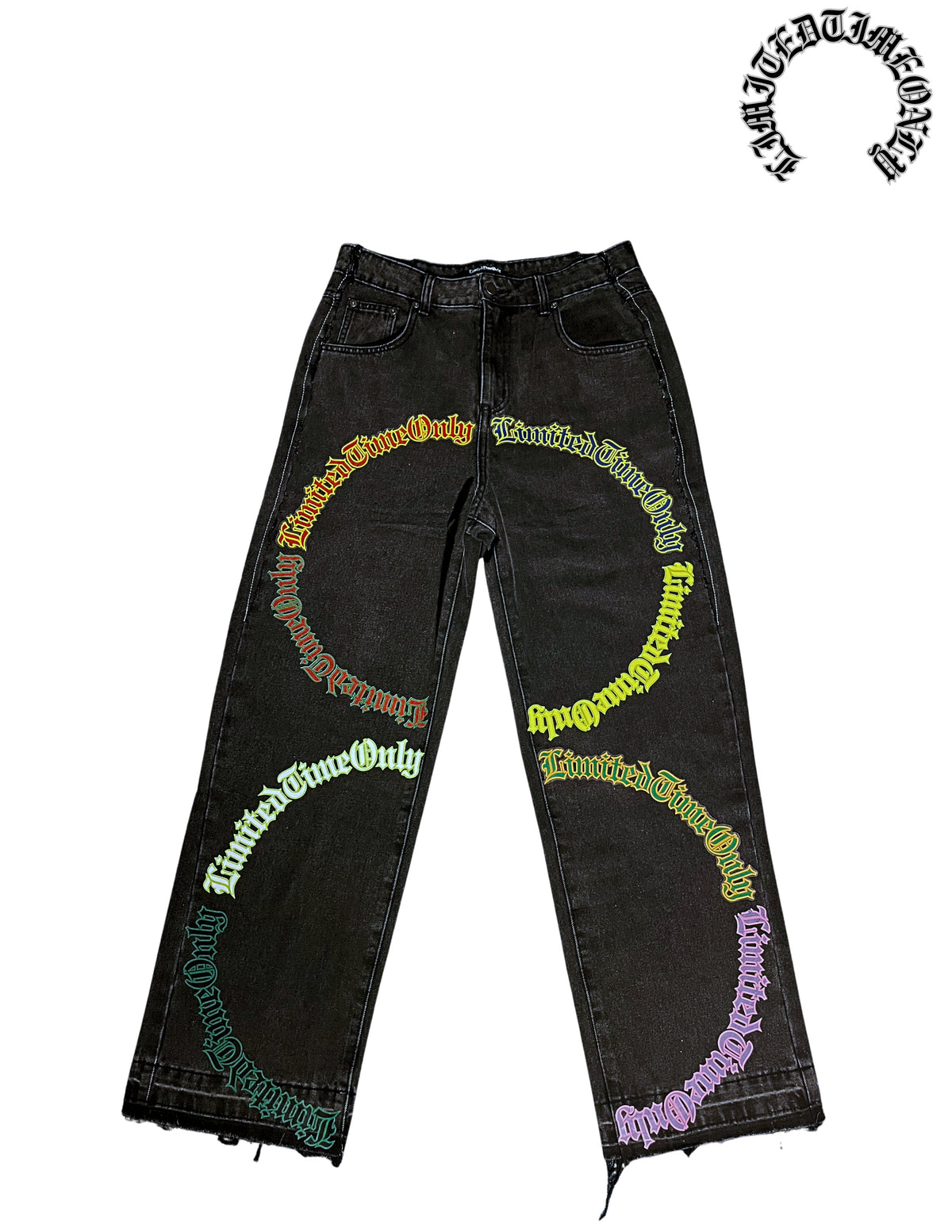 LTO MULTI COLOR LOGO JEANS