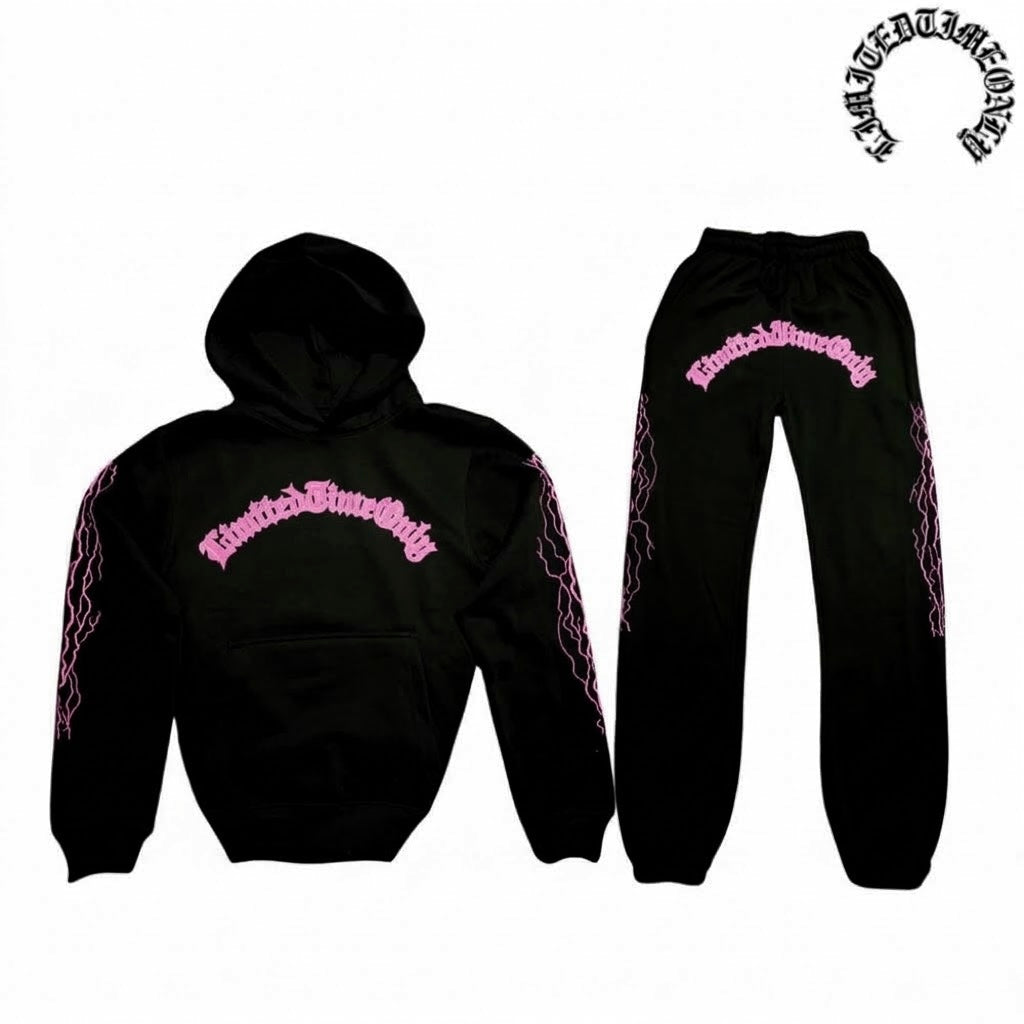 LTO ELECTRO SWEATSUIT PINK