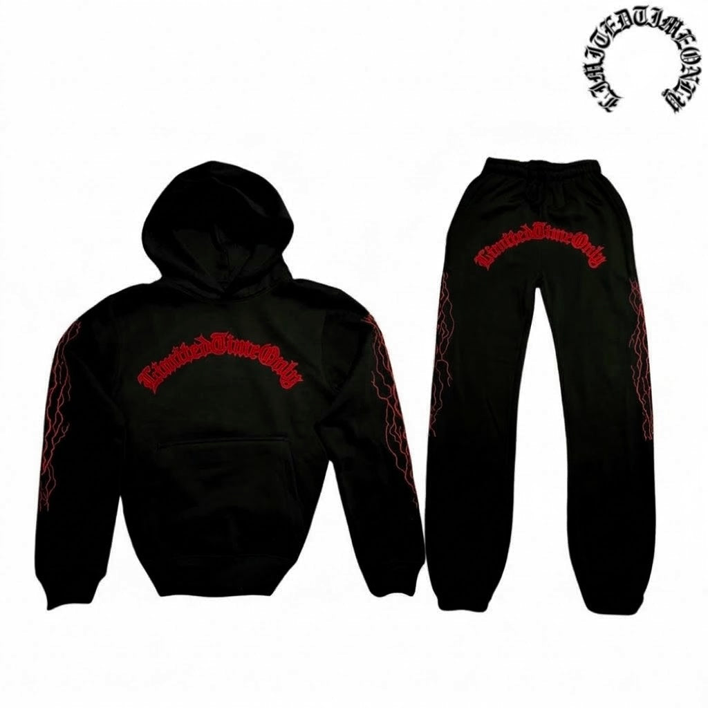 LTO ELECTRO SWEATSUIT RED